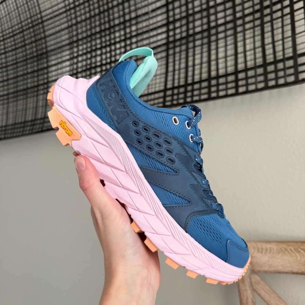 Hoka Teal and Pink Women's Sneakers
